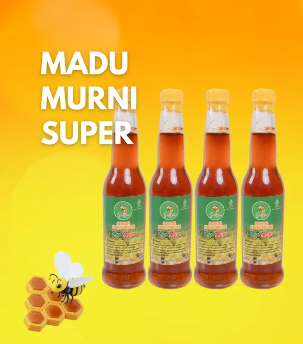 Madu Murni Super Botol Sedang 280ml - 1
